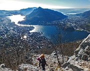 Anello del Monte San Martino e Corna di Medale, sentinelle della città di Lecco, il 24 gennaio 2015 - FOTOGALLERY